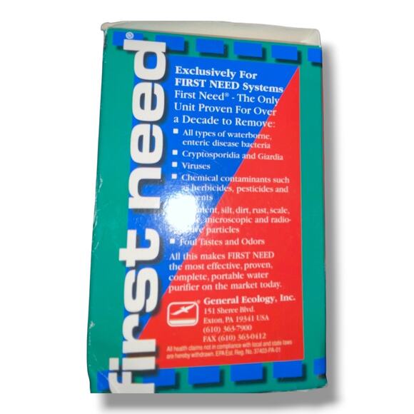 General Ecology First Need Replacement Canister Cartridge Potable Water Purifier - Picture 2 of 8